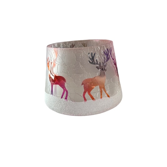 Yankee Candle 1712273 Rainbow Reindeer 2 V Jar Candle Shade - Picture 3 of 5